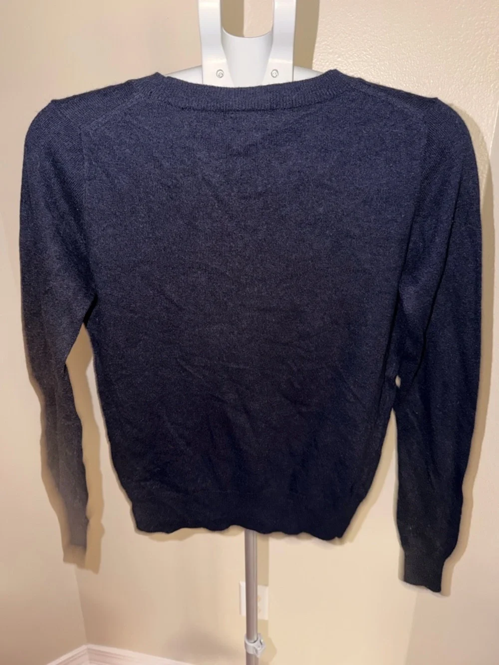 J.Crew Blue French Bulldog Sweater